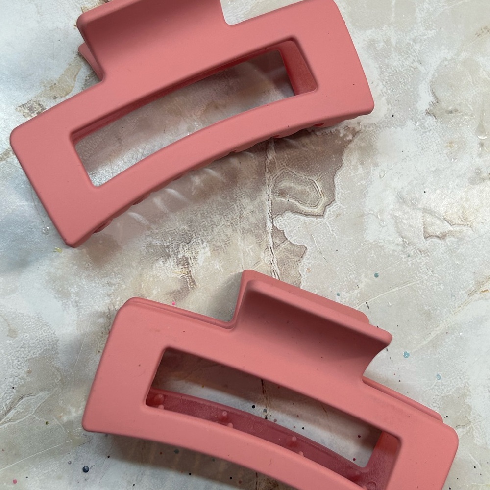 Blush Pink Claw Hair Clip 20pcs